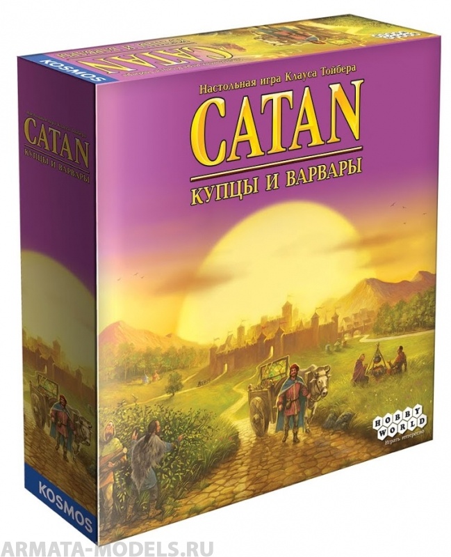 181901HW Колонизаторы Catan : Купцы и варвары (3-е рус. изд.)