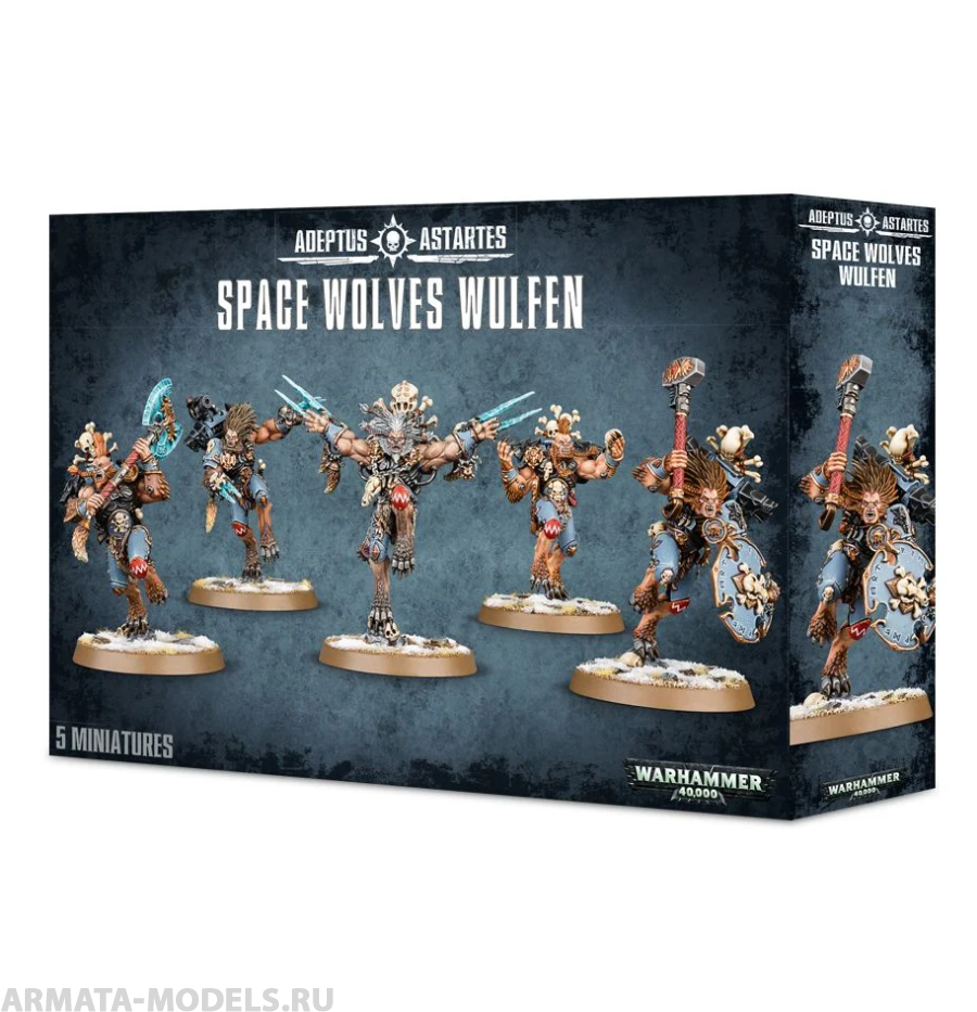 53-16GW Набор Космические Волки. Вульфены (Space Wolves Wulfen (2018))