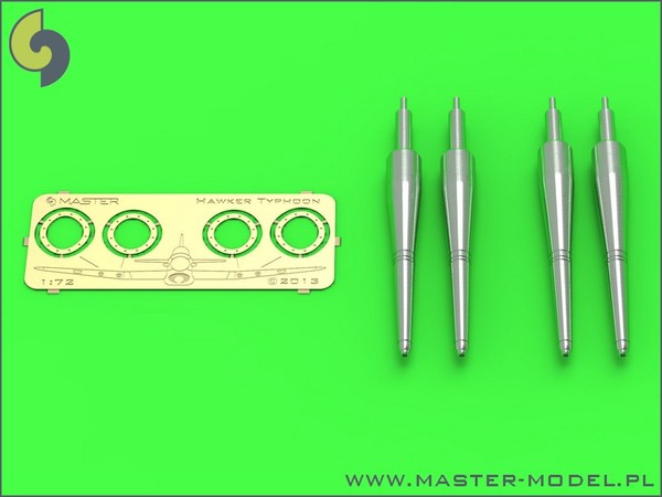 AM-72-065 Стволы к авиапушке для Typhoon Mk IB 4 шт. с кожухом компенсатора отдачи