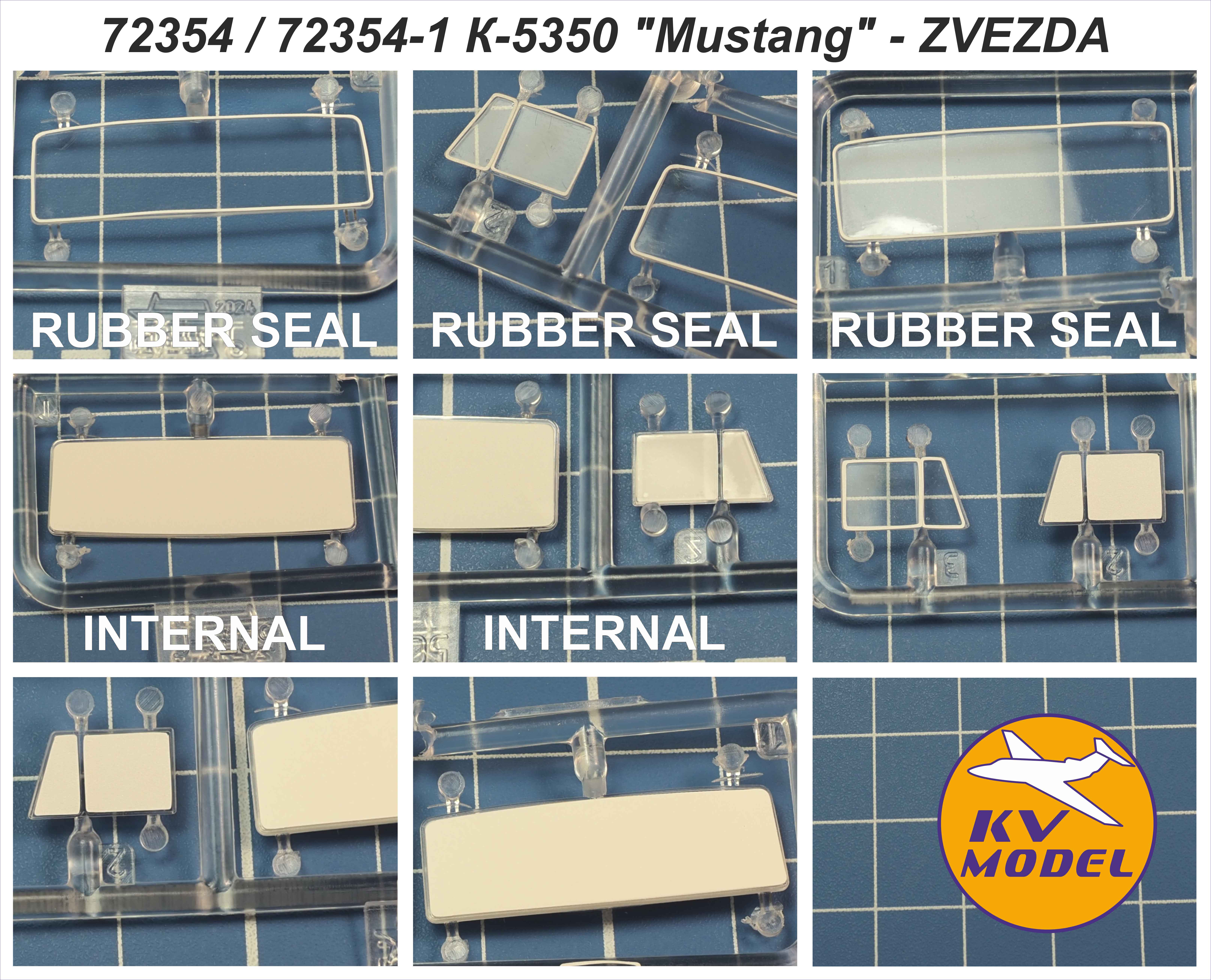 72354KV Окрасочная маска КАМАЗ-5350 Мустанг Звезда 5074