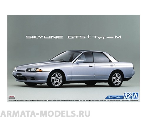 05307 Nissan HCR32 Skyline GTS-t type M '89 Aoshima