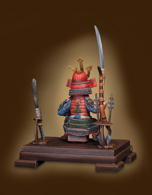 CM-H04 Декоративная фигурка из смолы Сегун (Shogun) ScaleBro