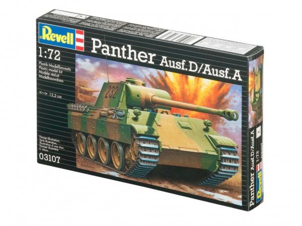 03107 Танк PzKpfw. V Panther Ausf. D/Ausf. A Revell
