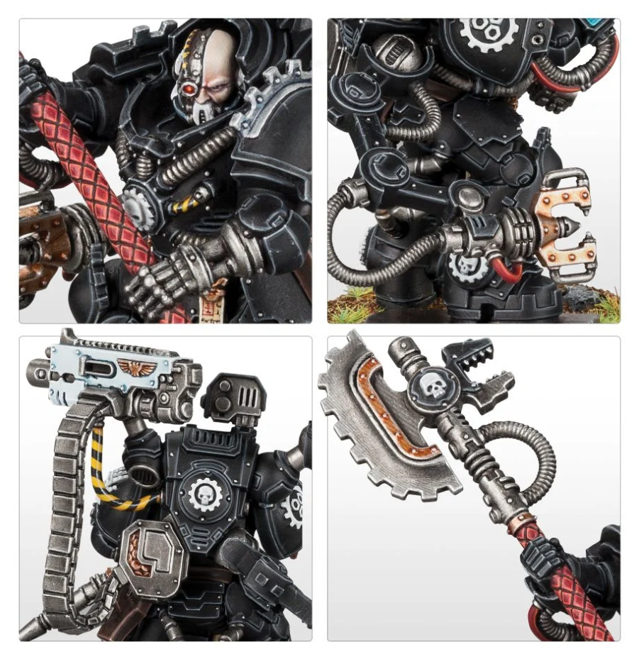 55-10GW Набор Железные Руки. Железный Отец Фейррос (Iron Hands Iron Father Feirros)