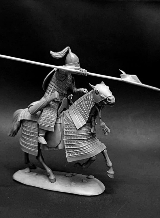 SE-54-01. Конный монгольский воин, 13 век Chronos Miniatures