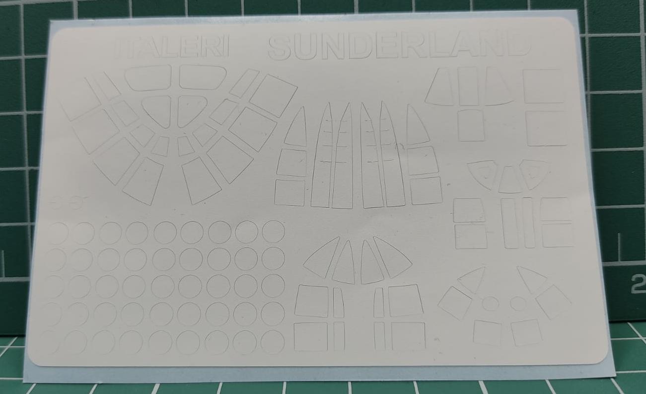 72907KV Окрасочная маска Short Sunderland I / III (ITALERI #1302, #1352)