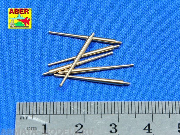 ABR-1:350-L-10  Дополнения для  Set of 6 pcs 155 mm barrels for Japan ships : Musashi, Yamato  для  1/350