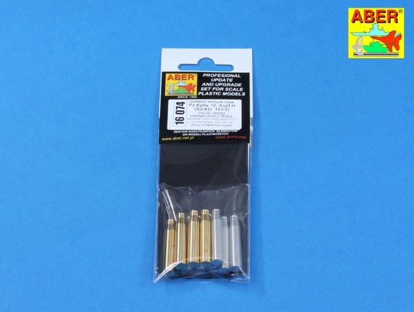 ABR-16-074  Дополнения для  Pz. Kpfw. IV, Ausf. H (Sd. Kfz.161/2) vol.15 – Ammo cartrige cases x 10 pcs. для Trumpeter 1/16