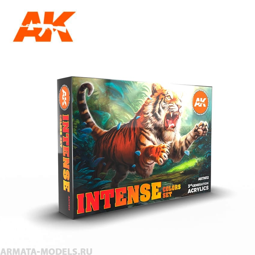 AK11612 Набор красок INTENSE COLORS SET