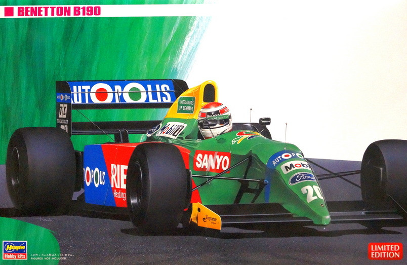 20340-Гоночный автомобиль Формулы-1 Benetton B190 (Limited Edition) Hasegawa