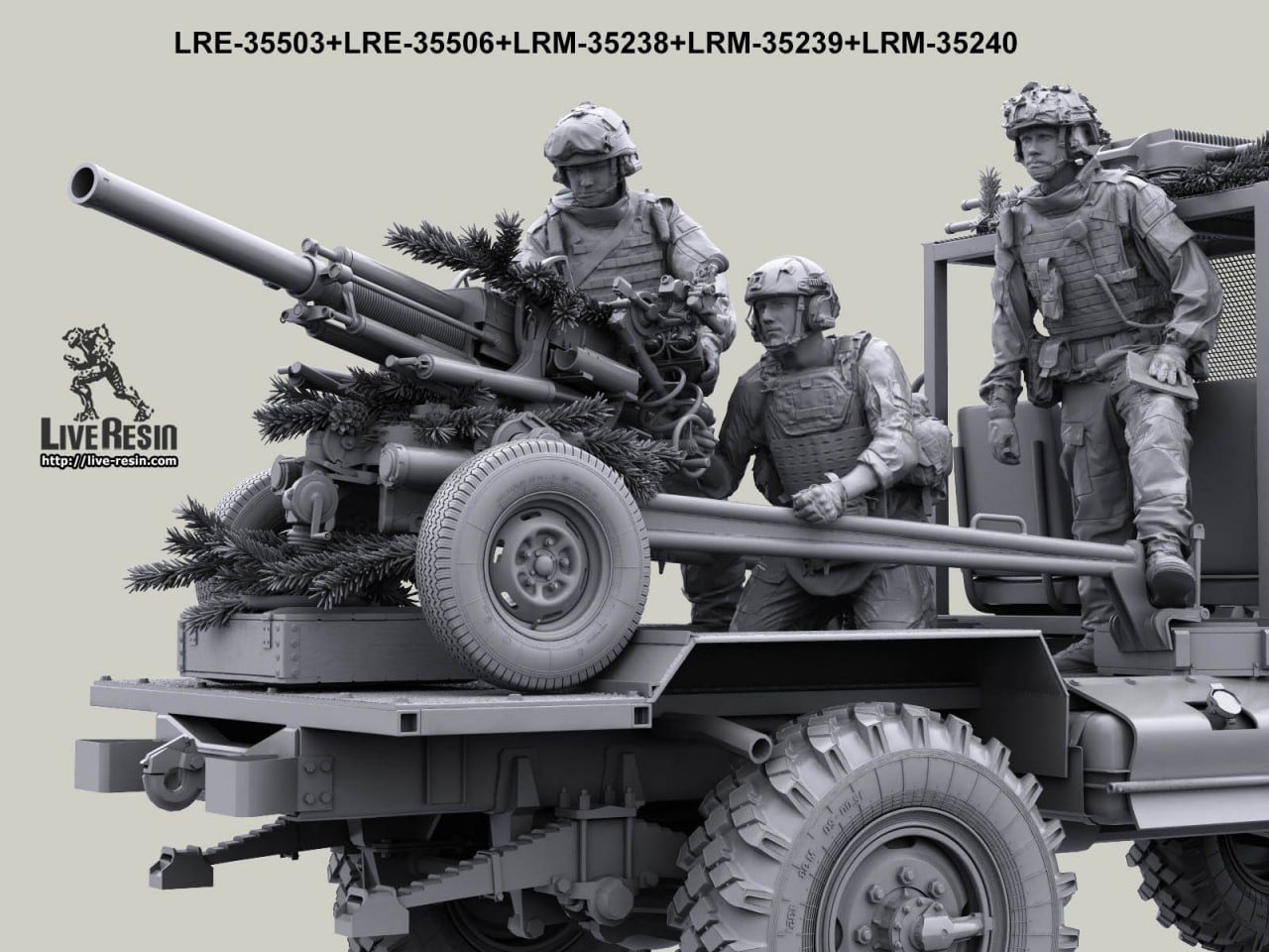 LRM35239 Российский артиллерист/минометчик - 2 (Не для свободной продажи) Live Resin