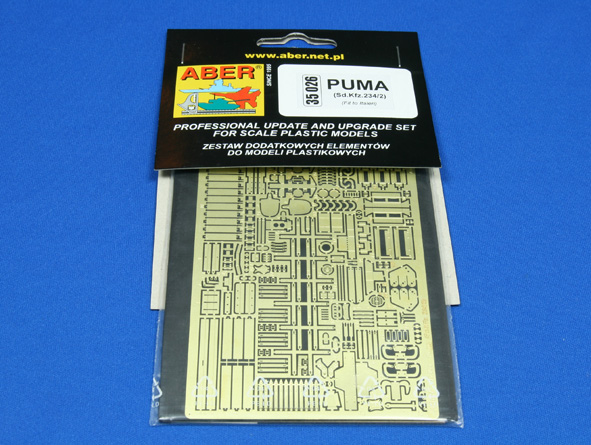 ABR-35-026  Дополнения для  Puma (Sd.Kfz. 234/2) для Italeri 1/35