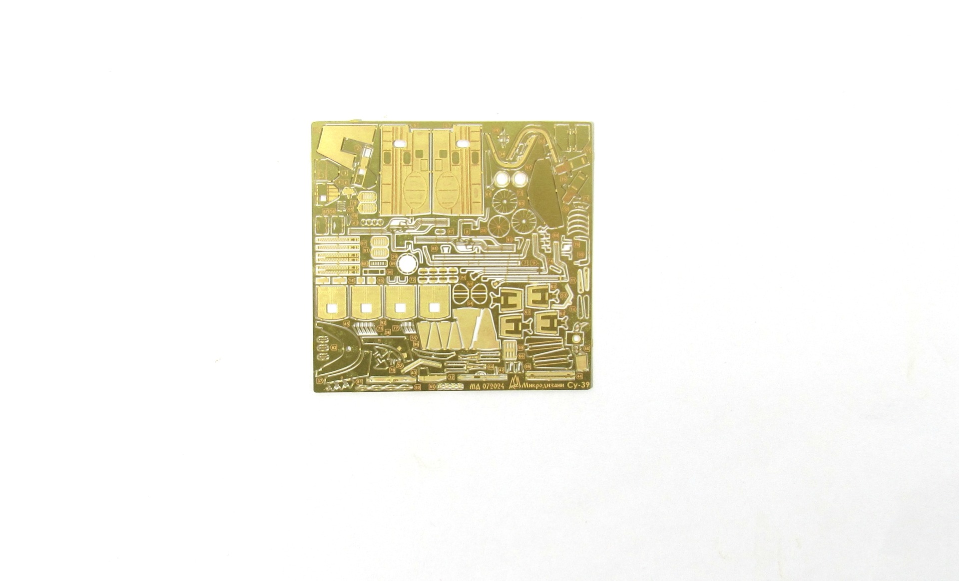 MD 072024 Набор фототравления цветные приборные доски для Su-39 (Звезда)