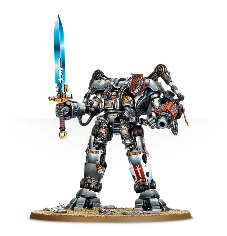 57-10GW Набор Серые Рыцари. Дреадноут-Рыцарь Немезис (Grey Knights Nemesis Dreadknight) (новая версия)
