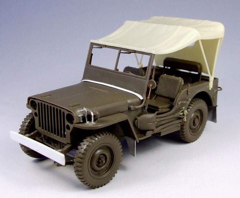 35037BM Willys Jeep Tarp Set For Tamiya Kit 1/35 The Bodi Miniatures