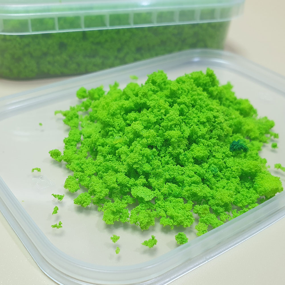 5733 присыпка листва/трава, крупная, 200 мл, желто-зеленый