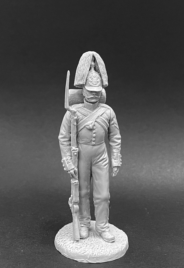 CHM-54260(M) Рядовой гренадерских полков и рот (2 варианта голов, 2 варианта рук), Россия 1846-56 гг. белый металл Chronos Miniatures