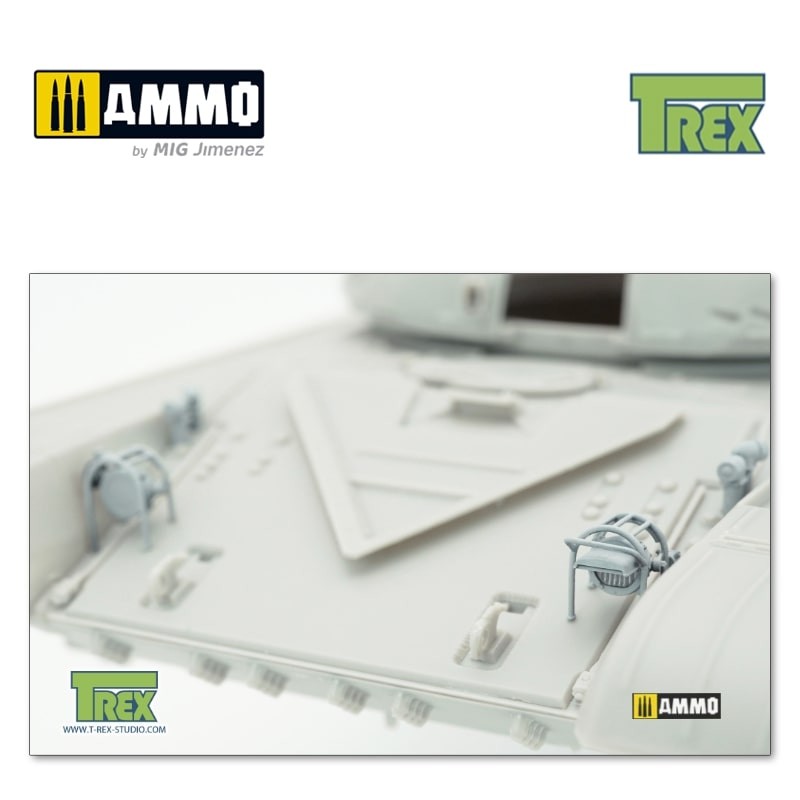 TR35042 Световые приборы T-72A Lights Set (T-72A after 1983, T72M1)