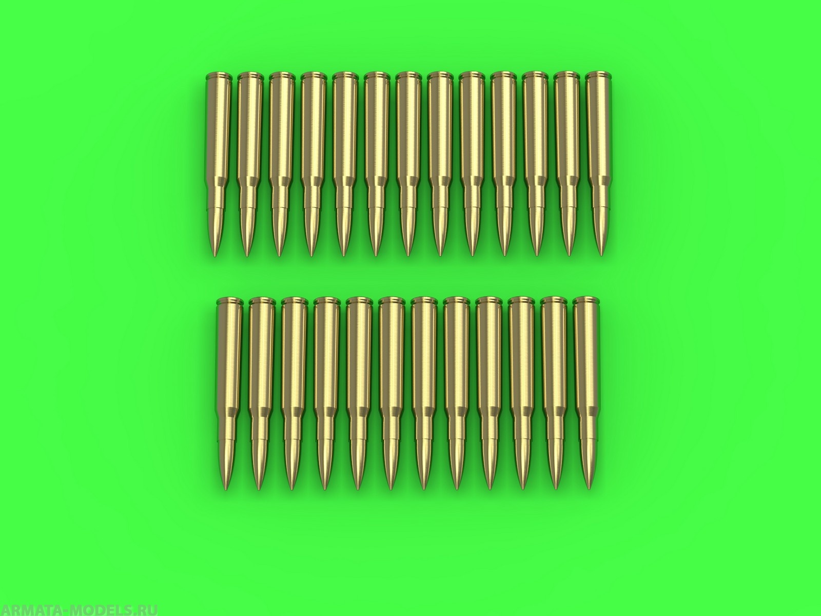 GM-16-004 M1919 Browning .30 калибра (7,62мм) - патроны (25шт)