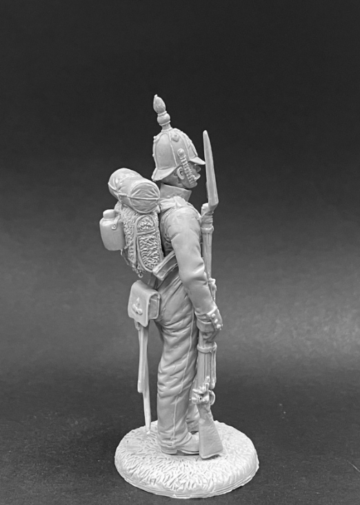 CHM-54260(M) Рядовой гренадерских полков и рот (2 варианта голов, 2 варианта рук), Россия 1846-56 гг. белый металл Chronos Miniatures