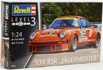 07031 Автомобиль Porsche 934 RSR Jgermeister