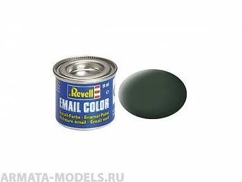 32168 Краска темно-зеленая матовая