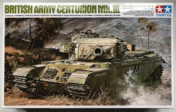 25412T Английский танк Centurion Mk.III с одной фигурой