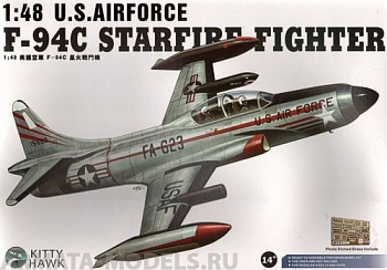 KH80101 Самолет F-94C Starfire Fighter US Airforce