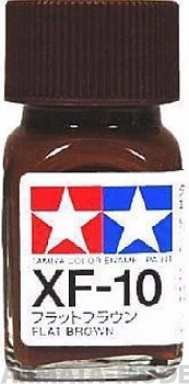 80310T XF-10 Flat Brown (Коричневая матовая) эмаль10мл
