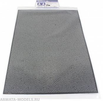 87165T Материал для диорам на бумажной основе,  булыжная мостовая (мелкая)