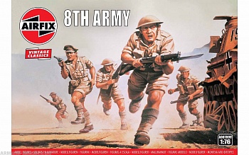 A00709V Набор солдатиков WWII British 8th Army