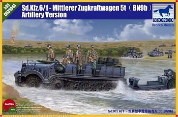 CB35044 Автомобиль Sd.Kfz.6/1-Mittelerer Zugkraftwagen 5t (BN9b) (Bronco Models) 1/35