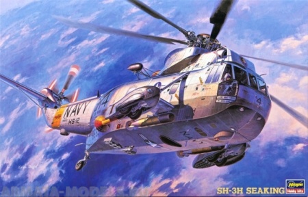 07201 Вертолет SH-3H Sea King Hasegawa