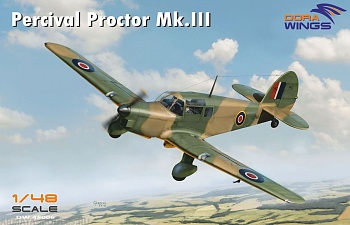 DW48006 Самолет радиосвязи Percival Proctor MK.III