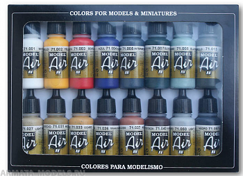 V-71178 Набор Model Air   Базовые цвета (16цв.)