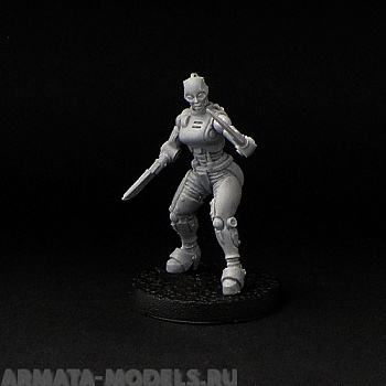 BV-lam Игровая миниатюра  lamia (female melee robot) Ламия (женский робот ближнего боя )