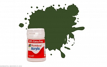 AB0242EP Краска акриловая 242 RLM 71 Dunkelgrun Matt -14ml Acrylic Paint - Plus 30%