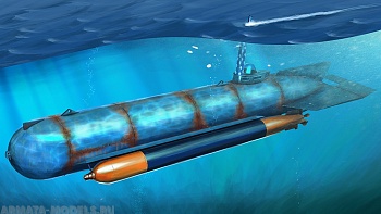 80170 Подводная лодка German Molch Midget Submarine