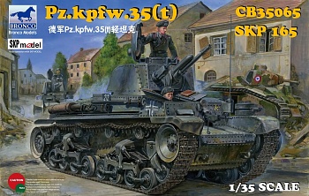 CB35065 Танк german pz kpfw 35t light tank  (Bronco Models) 1/35