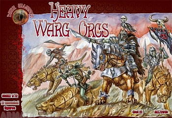 ALL72010 Фигуры Heavy Warg Orcs 1/72