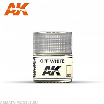 RC013 Краска Real Colors Off White 10ml