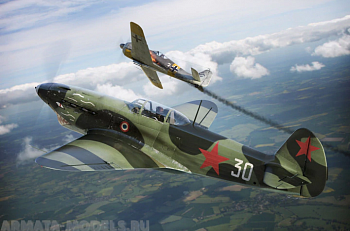 BRP72042 Самолет Yak 1b GC-3 Normandie