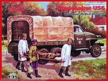 35513 Studebaker US6 с мед.персоналом