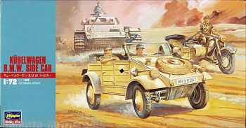 31112  Автомобиль KUBELWAGEN / B.M.W SIDE CAR