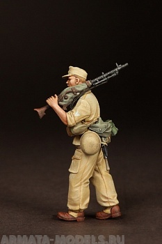 35132SOGA Machine gunner Fallschirmjager- Brigade Ramcke. El Alamein, August 1942.