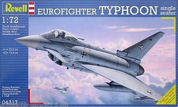 04317 Одноместный истребитель Eurofighter Typhoon