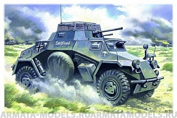 48191 Sd.Kfs.222, германский легкий бронеавтомобиль