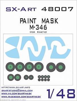 48007SX Окрасочная маска M-346 (Kinetic)