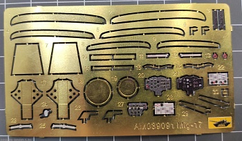 AM039091K Цветное фототравление для Миг-17 1/72