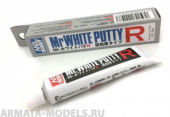 P-123  грунтовка (шпаклевка)  MR.WHITE PUTTY R  25гр